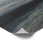 Poster "Lake Superior Sunset Upper Peninsula" (Ecke)