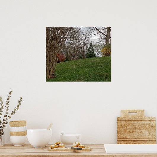 Poster Landscape design  (Küche)