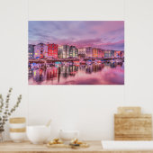 Poster - Landschaft Norwegen Skandinavien (Küche)