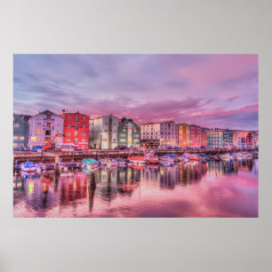 Poster - Landschaft Norwegen Skandinavien