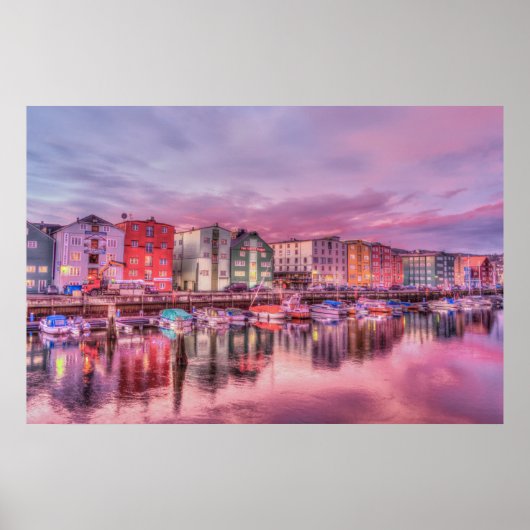 Poster - Landschaft Norwegen Skandinavien (Vorne)