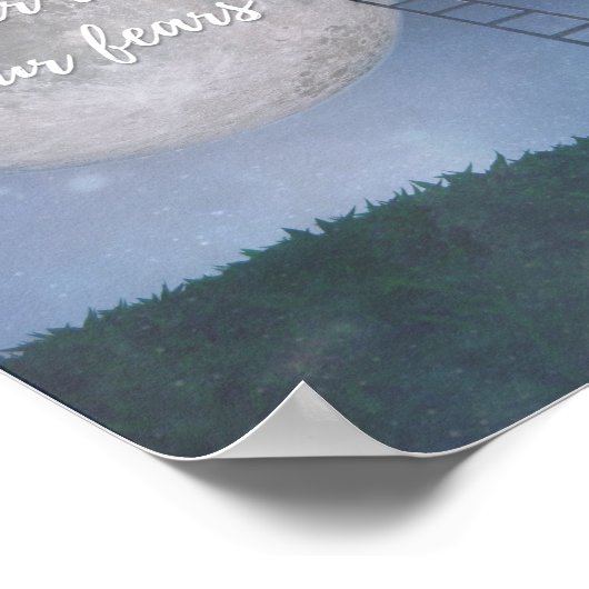 Poster - Lass, dass deine Träume größer sind als d (Ecke)