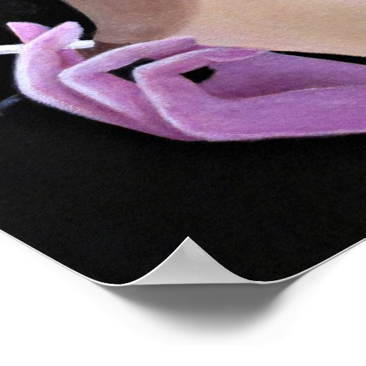 Poster Lavender Elegance (Ecke)