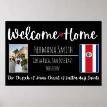 Poster LDS Missionary Homecoming Welcome Zuhause S