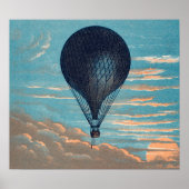 Poster "Le Ballon Hot Air" (Vorne)