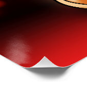 Poster Le Ourson liebt dich (Ecke)