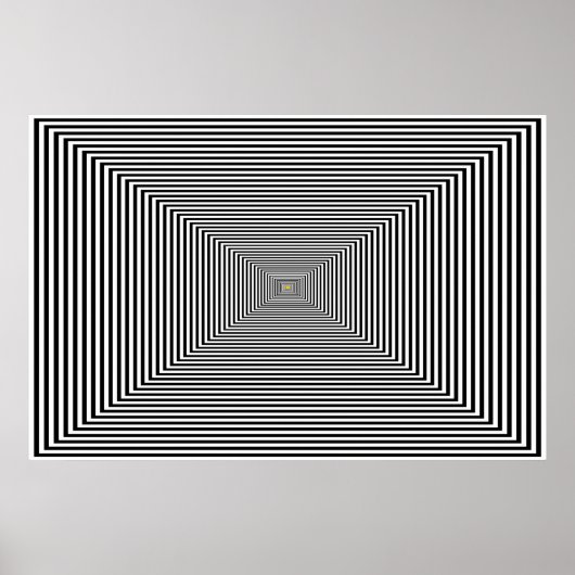 Poster - Leichte optische Täuschung (Vorne)