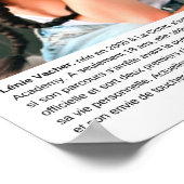 Poster Lenie Vacher - Star Academy 2023 (Ecke)