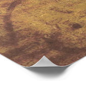 Poster Leonard de Vinci - La Scapigliata (Ecke)