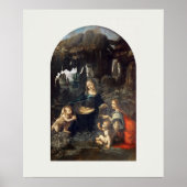 POSTER: Leonardo da Vinci : JUNGFRAU DER ROCKEN Poster (Vorne)