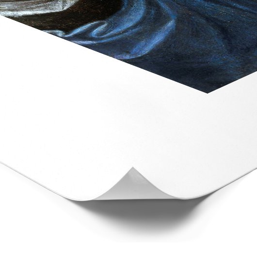 POSTER: LEONARDO DA VINCI: SALVATOR MUNDI POSTER (Ecke)