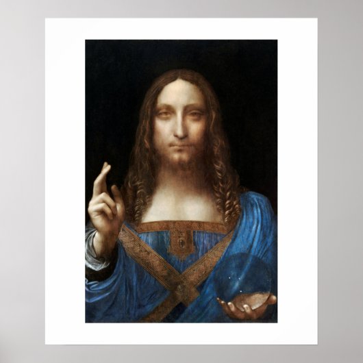 POSTER: LEONARDO DA VINCI: SALVATOR MUNDI POSTER (Vorne)