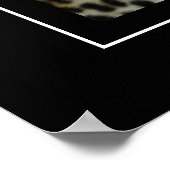 Poster Leopard (Ecke)