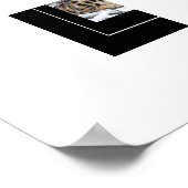 Poster-Leopard Poster (Ecke)