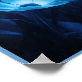 Poster Leopard’s bleu 08 (Ecke)