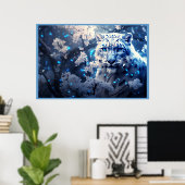 Poster Leopard’s Lair (Heimbüro)