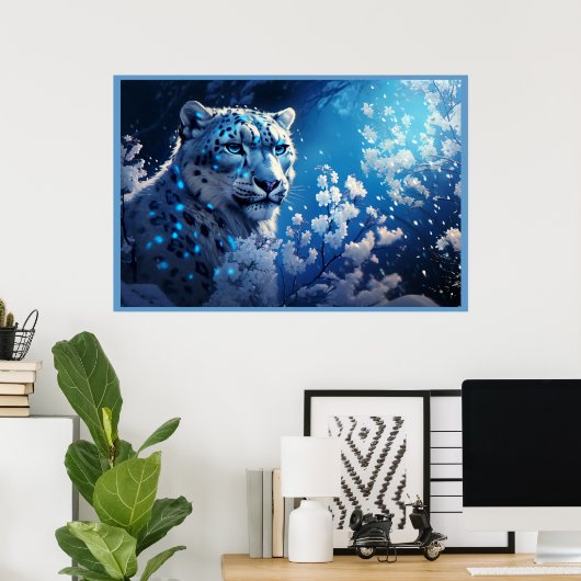 Poster Leopard’s Roar (Heimbüro)