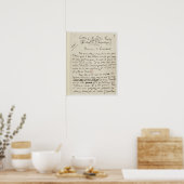 Poster lettre j'accuse (Küche)