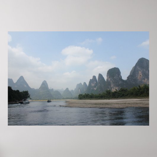 POSTER Li River Guilin China (Vorne)