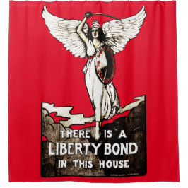 Poster "Liberty Bond World War I" 1918 Duschvorhang