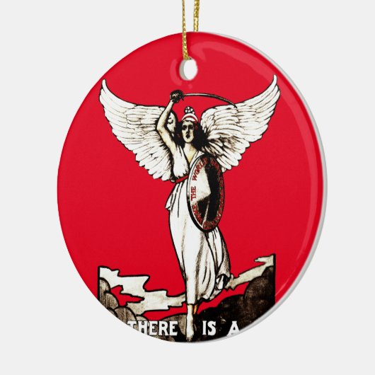 Poster "Liberty Bond World War I" 1918 Keramik Ornament (Links)