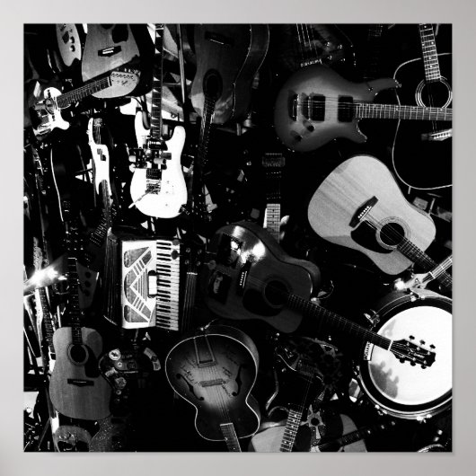 Poster-Liebe der Kunstgitarren Poster (Vorne)