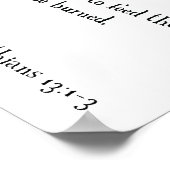 POSTER - LIEBE IST... 1 Korinther 13:1-3 (Teil 1) (Ecke)