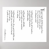 POSTER - LIEBE IST... 1 Korinther 13:1-3 (Teil 1) (Vorne)