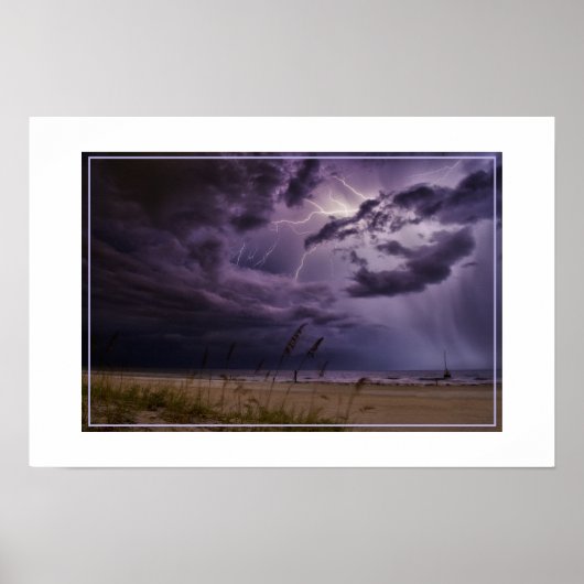 Poster-Lighting Storm Poster (Vorne)