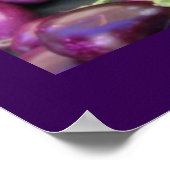 Poster - Lila Gemüse (Ecke)