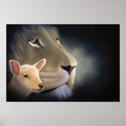 Poster Lion and the Lamb (Vorne)