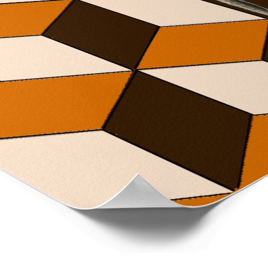 Poster - Lizard Climbing Blocks (Ecke)