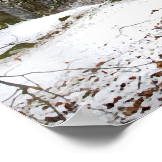 Poster "Lone Wolf" (Ecke)