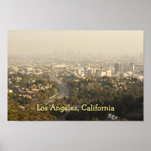 Poster - Los Angeles / Hollywood, Kalifornien (Vorne)