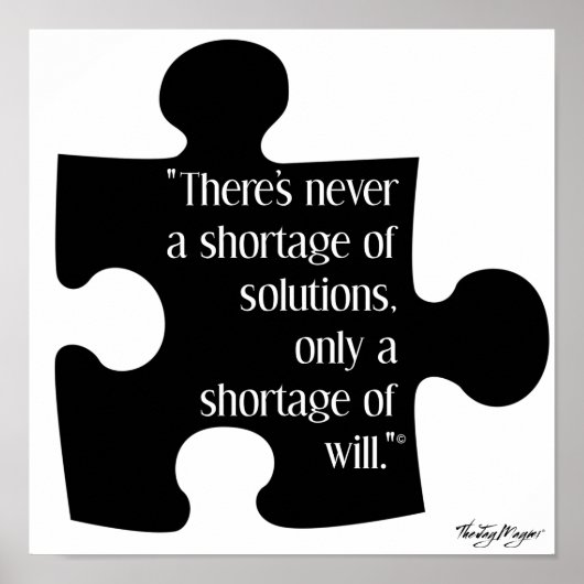 Poster "Lösungen" (Vorne)