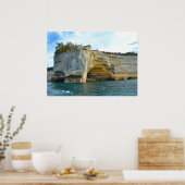 Poster/Lovers Cove auf der Oberen Halbinsel Michig Poster (Küche)