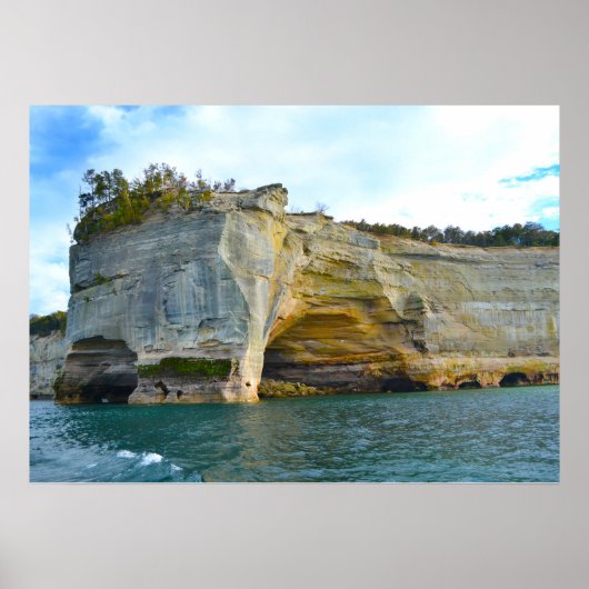 Poster/Lovers Cove auf der Oberen Halbinsel Michig Poster (Vorne)