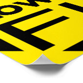 Poster "Low Fish Fish" (Ecke)