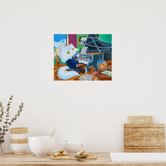 Poster "Ludwig van Caathoven" (Küche)