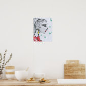 Poster Magazine Cover Illustration (Küche)