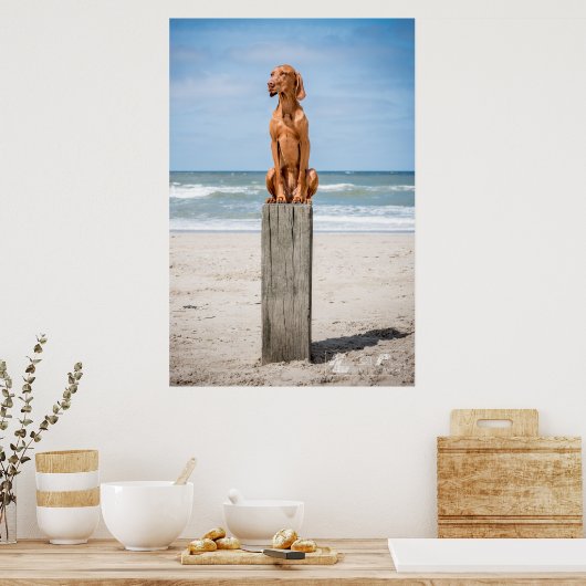 Poster Magyar Vizsla Ō en! (Küche)