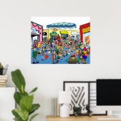 Poster Maineland Mall (Heimbüro)