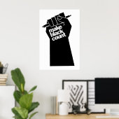 Poster Make Black Count Gleichheit BLM (Heimbüro)
