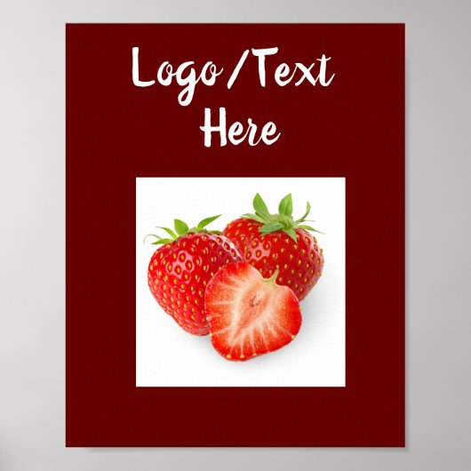 Poster Making Business DIY Thema Layout Idee (Vorne)