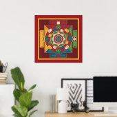 POSTER Mandala aus 5 Elementen - beginnt ab $14,25 (Heimbüro)