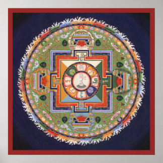 POSTER Mandala of Mitgefühl - ab 14,25 $