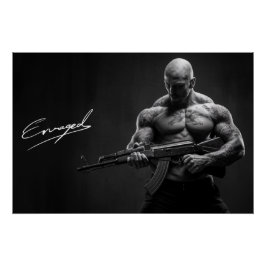 Poster Mann Enraged 06