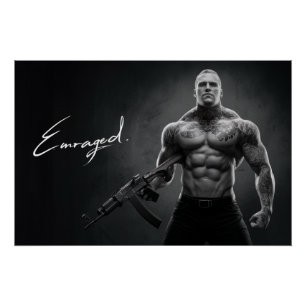 Poster Mann Enraged 07