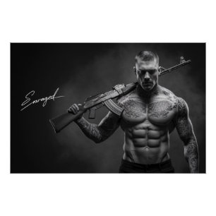 Poster Mann Enraged 10