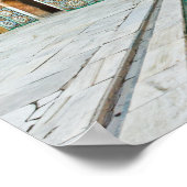 Poster - marokkanische Architektur (Ecke)